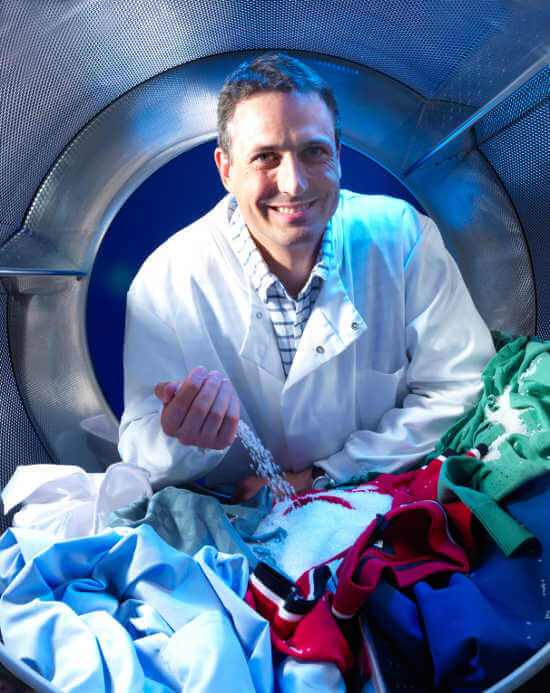 A Xeros promete uma revolução na lavagem de roupa.